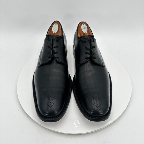 Grenson Other - Grenson Men Size 11  Black Perforated Leather Lace Up Derby Dress Shoes